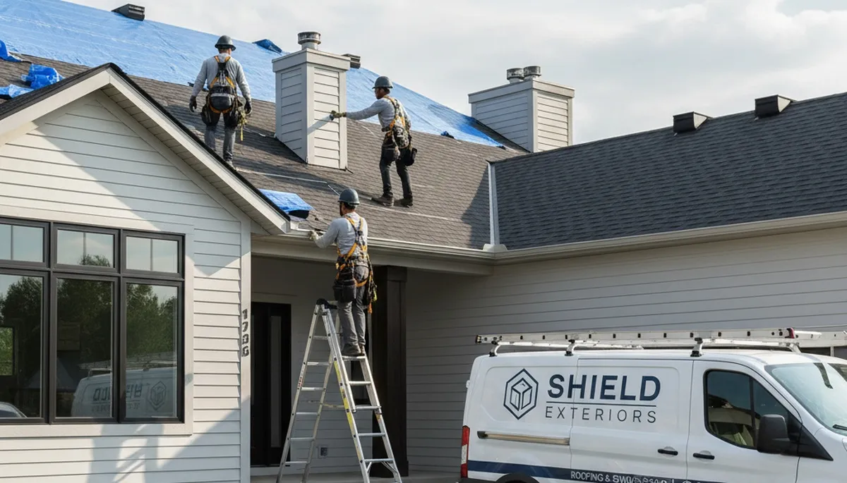 Professional roof repair service in Vancouver WA fixing leaks and storm damage